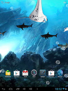 3D Sharks Live Wallpaper Lite(圖5)-速報App