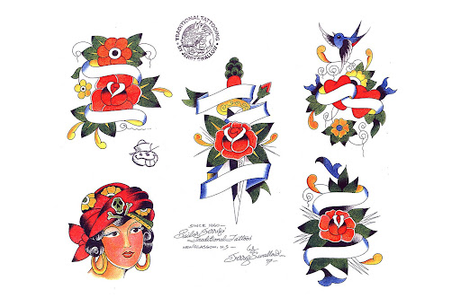 rose tattoo sketches