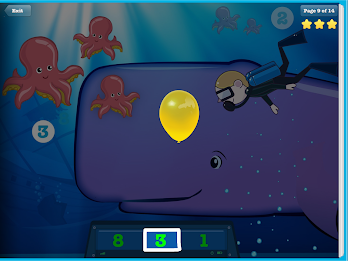 Math for Kids - Subtraction poster 3