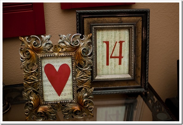 heart & 14 frame