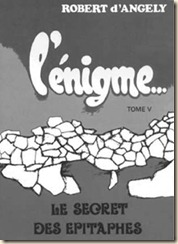 La copertina del libro, versione francese