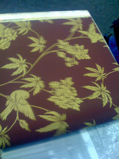 Wallpaper sample at Paulson's