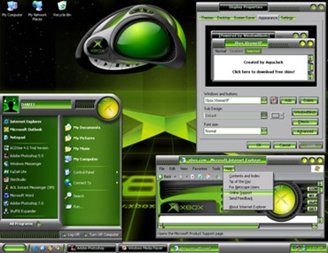 Xbox XtremeXP , Theme for Windows XP