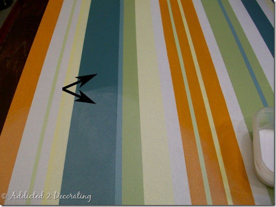 hand painted floor cloth 13