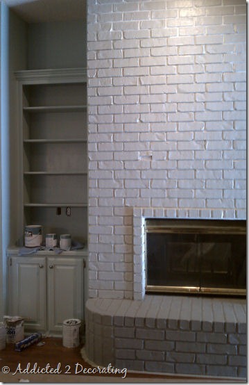 bookcase fireplace after 1