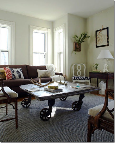 coffee table with wheels