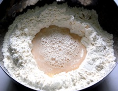 Add yeast mixture Add yeast mixture