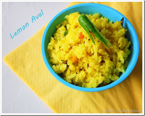 Lemon Poha Lemon Poha