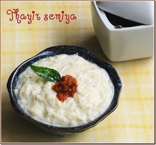 Thayir semiya Thayir semiya