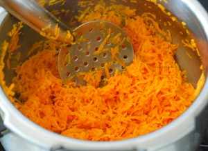 step 1 cook grated carrot step 1 cook grated carrot