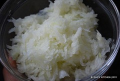 grated grated