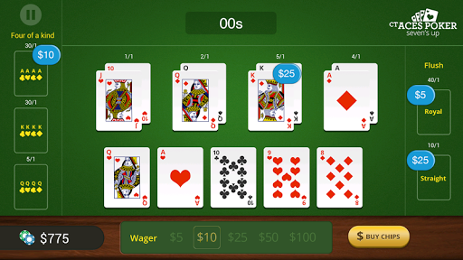 【免費紙牌App】CT Aces Poker - Seven's Up-APP點子