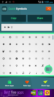 Free ASCII Text Symbols APK for Android