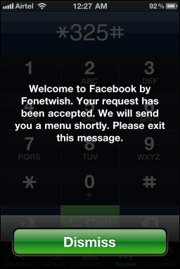 Fonetwish Facebook Update