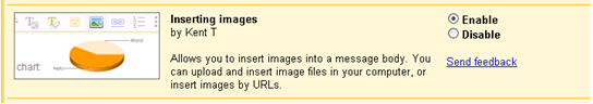 Gmail Inserting Images