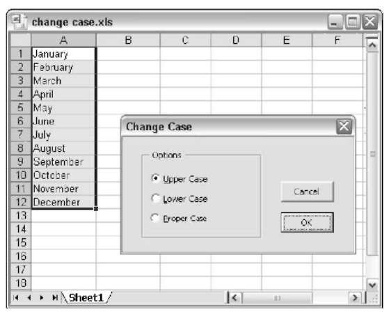 Smadre solidaritet selvfølgelig Excel VBA Custom Dialog Box Basics