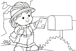 Houses Free Colouring Pages