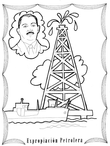 Torre petrolera para colorear - Imagui