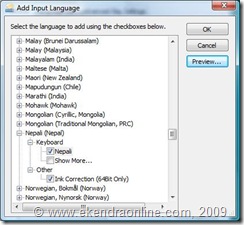 click to zoom in: add input language in vista