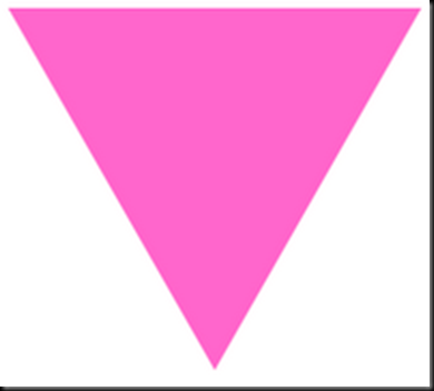 triangolo rosa