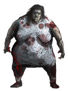 fat zombie