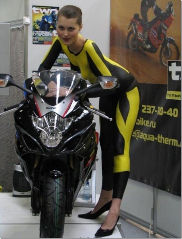 As belas modelos da Moto show na Rússia (8)