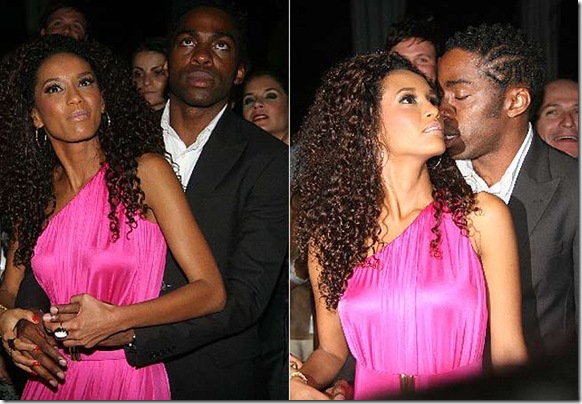 Tais Araujo e Lazaro Ramos