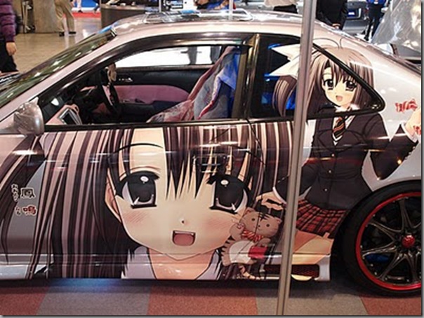 Belos pinturas de carros no Japão (7)