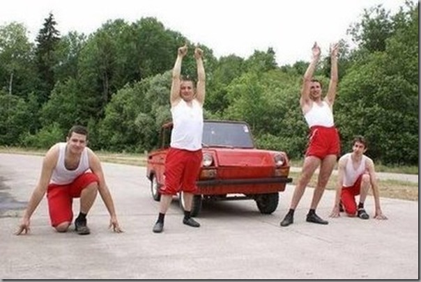 Porque os homens nunca podem ser modelos de carros (13)