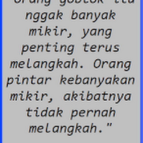 Kata Kata Bijak Bob Sadino