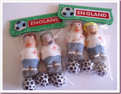 England World Cup Favor Bags