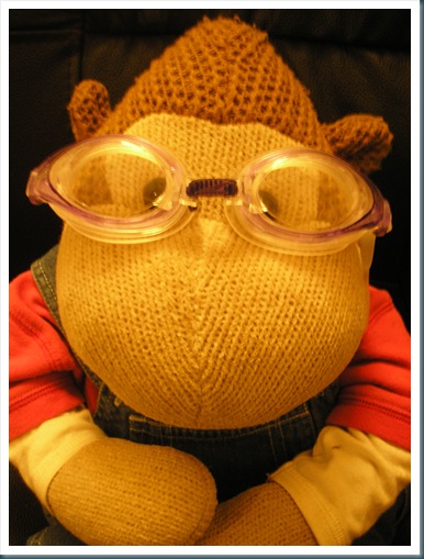Monkey with goggles