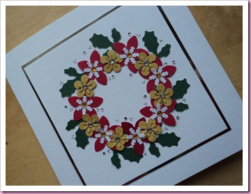 Christmas Wreath card 3