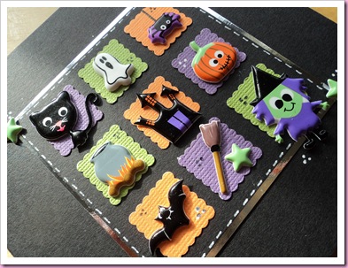 Halloween Card using Accessorize Stickers 1