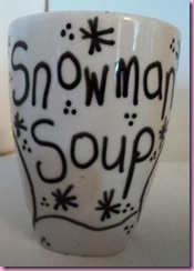 snowman soup mug 2