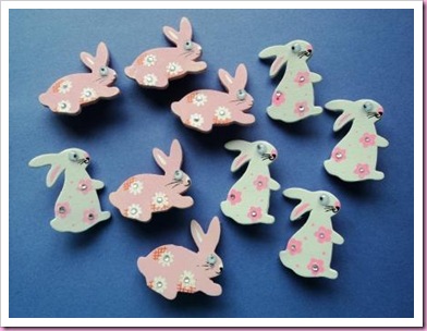 Easter Rabbit Pins