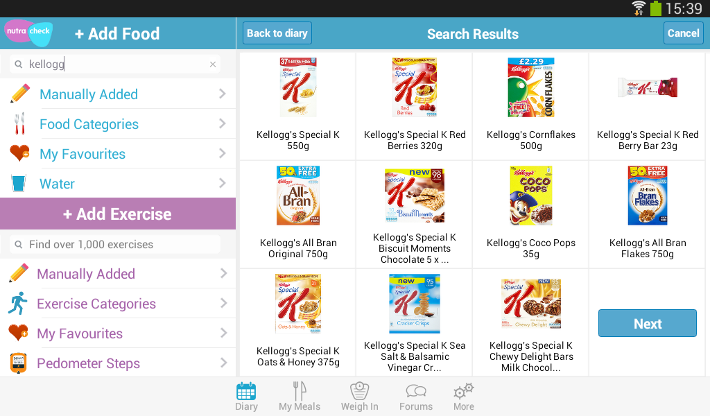 Calorie Counter Android Apps on Google Play