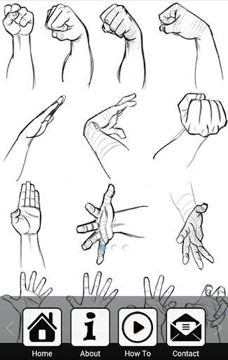 How to draw Hands