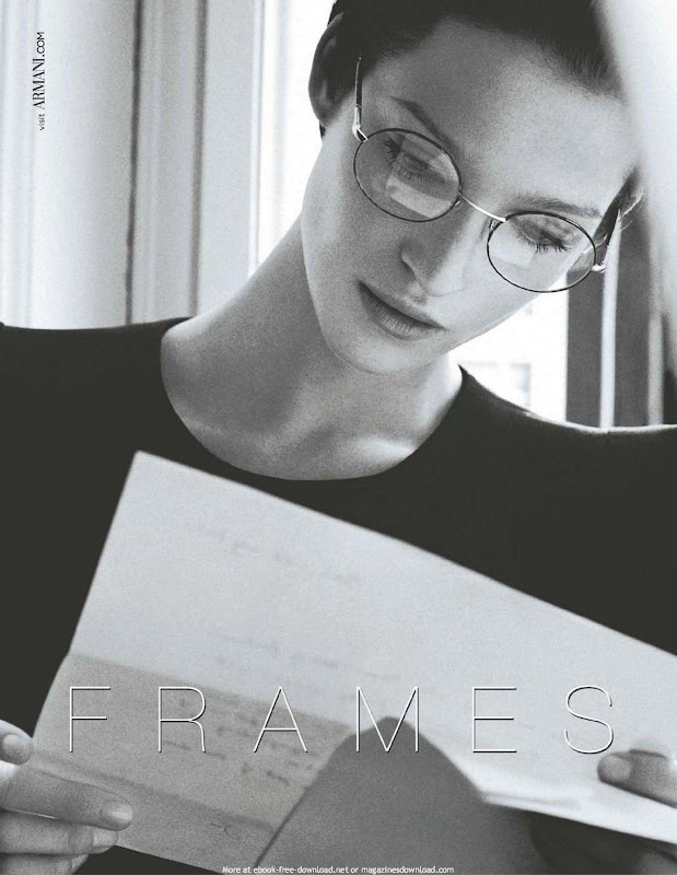 Giorgio Armani "Frames Of Life", eyewear otoño invierno 2010
