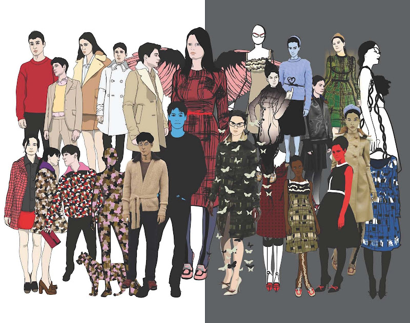 Prada, The Fall Winter 2010 Look Book by OMA