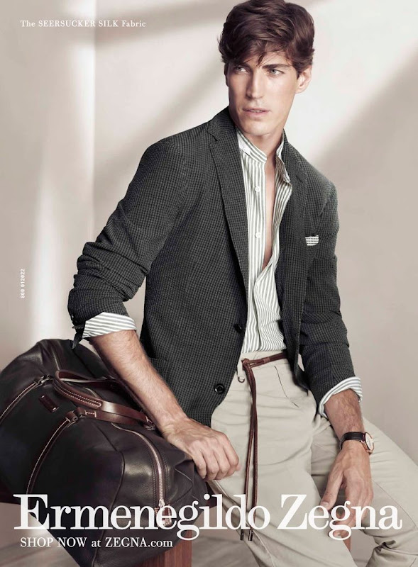 Ermenegildo Zegna,campaña primavera verano 2011