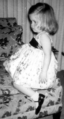 Julie in a pretty dress, 1964 2
