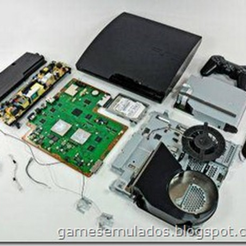Desmontando um PlayStation 3 Slim