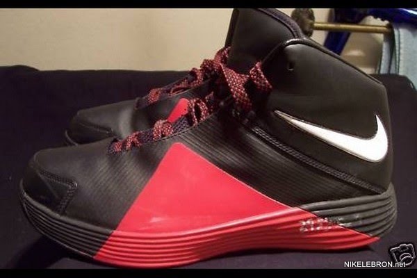 Unreleased Nike Soldier IV Black and Red Wear Test Sample | NIKE LEBRON -  LeBron James Shoes
