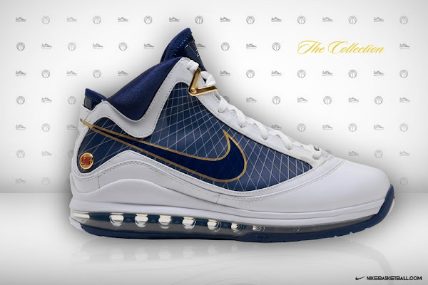 lebron 7 white and blue