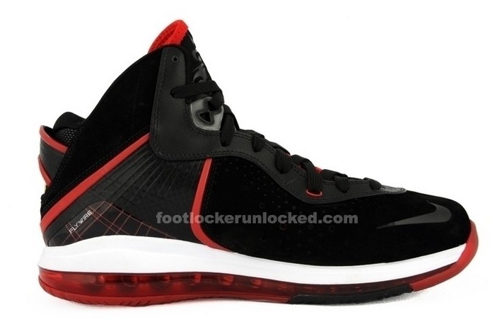 Nike Air Max LeBron VIII Black/White/Red L23 Logo Sample | NIKE LEBRON ...