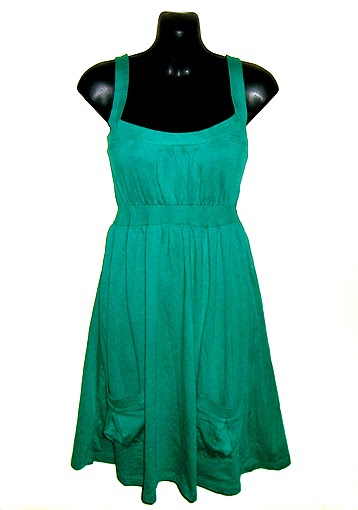 Likes To Shop Not Spend Alot: Cotton On Emerald Sundress with Pockets