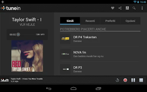 TuneIn Radio Pro - screenshot thumbnail