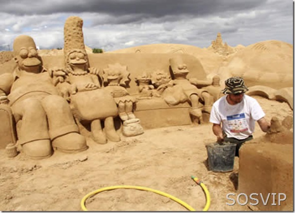 Esculturas de Areia (6)