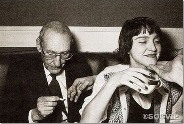 William Burroughs and Madonna